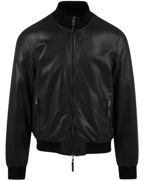 The Jack Leathers Leather Jackets - Negro