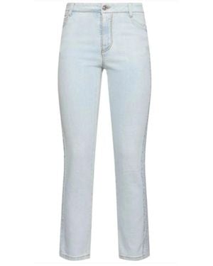 Ermanno Scervino Cropped Jeans - Blue