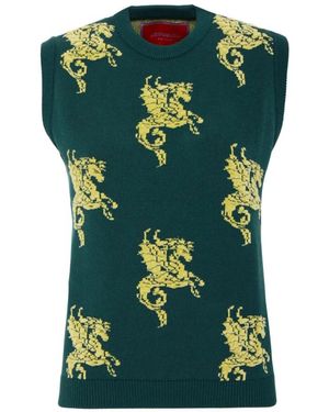 La DoubleJ Round-Neck Knitwear - Verde