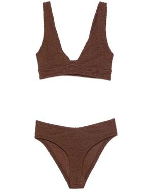 Hunza G Bikinis - Brown