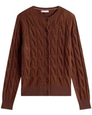 Tommy Hilfiger Strickware - Braun