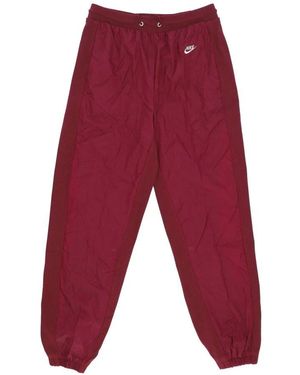 Nike Winterisierte sportbekleidung gefütterte trainingshose - Rot
