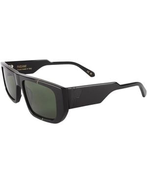 Facehide Kintsugi Muster Sonnenbrille Mit Logo - Schwarz