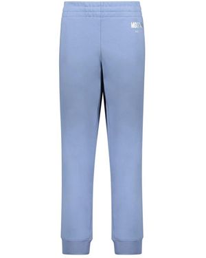 Moschino Baumwoll-Trainingshose Mit Kordelzug - Blau
