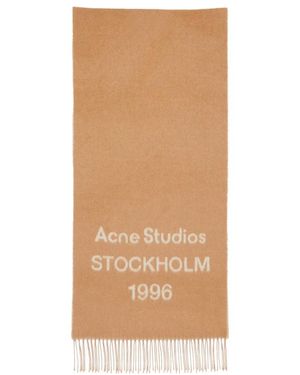 Acne Studios Winter Scarves - Marrone