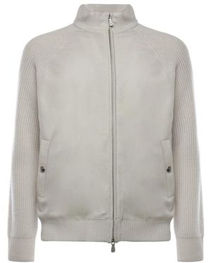 Eleventy Zip-Throughs - Grey