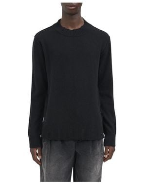 Andrea Ya'aqov Round-Neck Knitwear - Noir