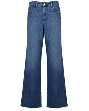 Miu Miu Flare Jeans - Blue