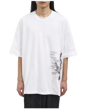 Isabel Benenato Nuj12Ps26 T-Shirt - Wit