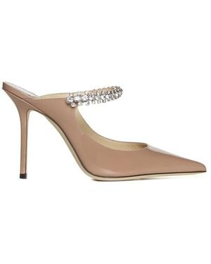 Jimmy Choo Heeled Mules - Metallic