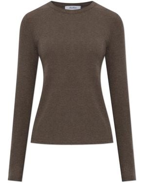 Max Mara Long Sleeve Tops - Braun