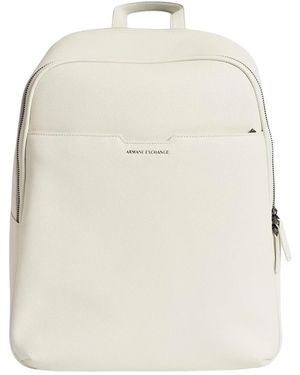 ARMANI EXCHANGE Backpacks - White