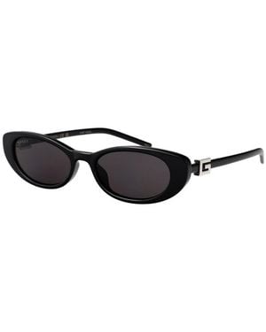 Gucci Cat Eye Sonnenbrille - Schwarz
