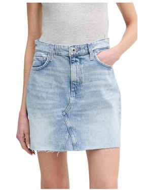 Guess Layla Mini Denim Rok - Blauw