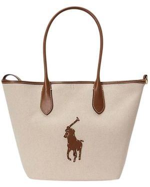 Ralph Lauren Tote Bags - Natural