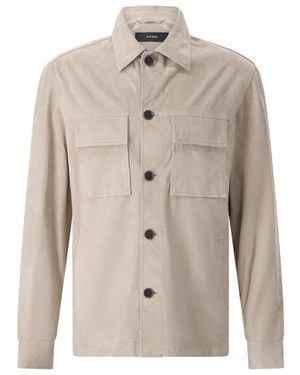 Arma Leather Jackets - Natural