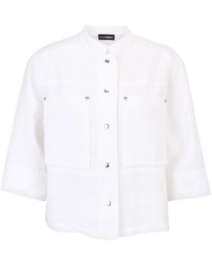 Doris S Light Jackets - White