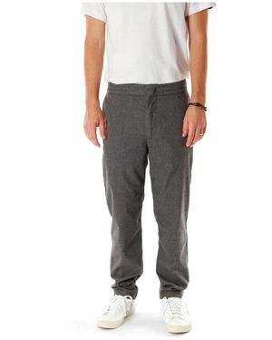 NN07 Foss 1393 Rechte Broek - Grijs