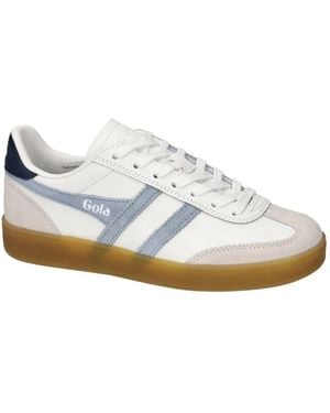 Gola Schoenen ,Wit ,Leer Viper Leather Clb 744