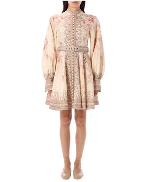 Zimmermann Short Dresses - Neutro