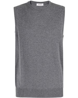Kangra Sleeveless Jumpers - Grey