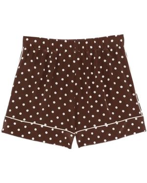 P.A.R.O.S.H. P.A.R.O..H. ,Korte Broeken ,Bruin ,Sbillo Shorts