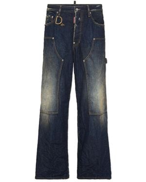 DSquared² Straight Jeans - Blue