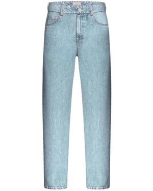 Marella Straight Jeans - Bleu