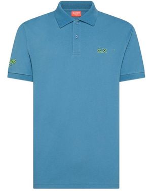 Sun 68 Polo Shirts - Bleu