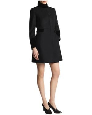Fay Single-Breasted Coats - Negro
