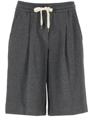 Brunello Cucinelli Casual Shorts - Gray