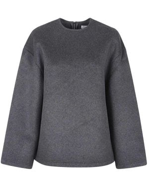 Frankie Shop Round-Neck Knitwear - Grijs