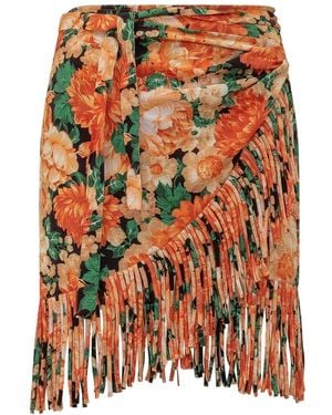 Pinko Short Skirts - Orange
