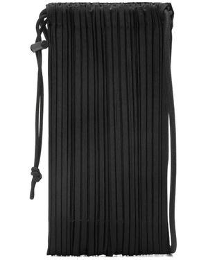 Issey Miyake Tassen ,Zwart ,Dewdrop Pleats Bag