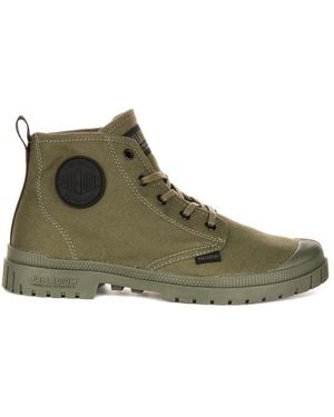 Palladium Lace-Up Boots - Green
