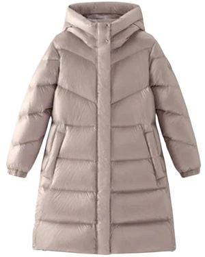 Woolrich Down Coats - Brown