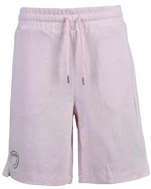 Blauer Korte Broeken ,Roze ,Katoen Bermuda Shorts - Paars