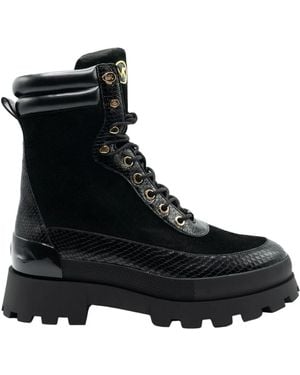 MICHAEL Michael Kors Lace-up Boots - Schwarz