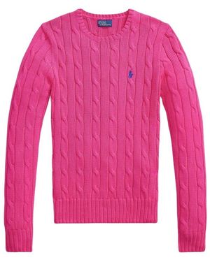 Ralph Lauren Round-Neck Knitwear - Pink