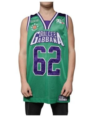 Dolce & Gabbana Sleeveless Tops - Green
