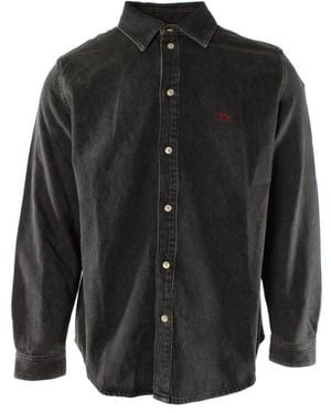 DIESEL Denim Shirts - Black