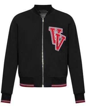 Versace Bomber Jackets - Black