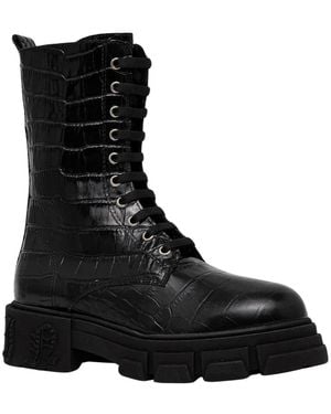 Philipp Plein Lace-Up Boots - Nero