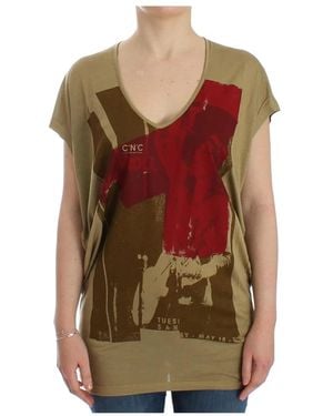 CoSTUME NATIONAL T-Shirts - Red