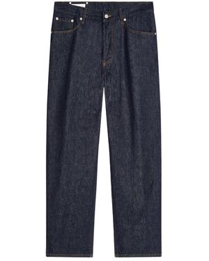 Dries Van Noten Straight Jeans - Azul