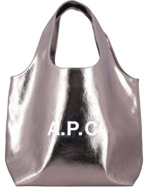 A.P.C. Tote Bags - Paars