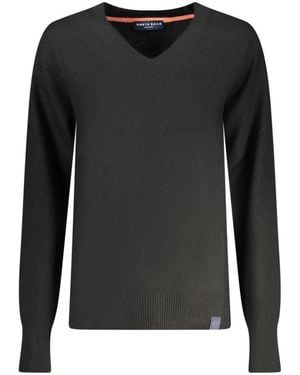 North Sails V-Neck Knitwear - Black