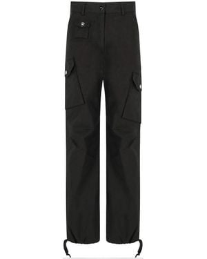 Ganni Wide Trousers - Black