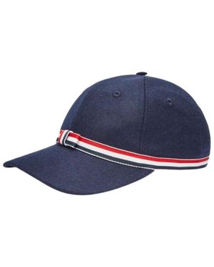 Thom Browne Caps - Blau