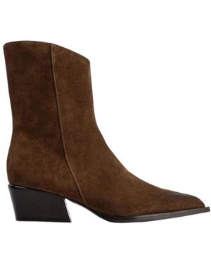 Poeve Vaile Enkelboots - Bruin